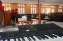 Kepala Dinas Sosial Yulita Mote, SS sedang memberikan pemahaman tentang pengisihan data darar di Aula Sekwan Deiyai. Selasa, 20 Mei 2025