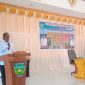 Wakil Bupati Deiyai membuka Bimtek Sistem Informasi Online untuk Ormas di Aula Sekwan.