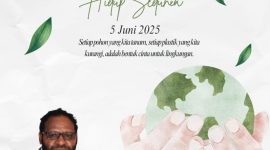 Ketua DPW PERINDO Papua Tengah Pilemon Keiya menyerukan penghentian operasi perusahaan perusak lingkungan di Hari Lingkungan Hidup Sedunia, 5 Juni 2025.