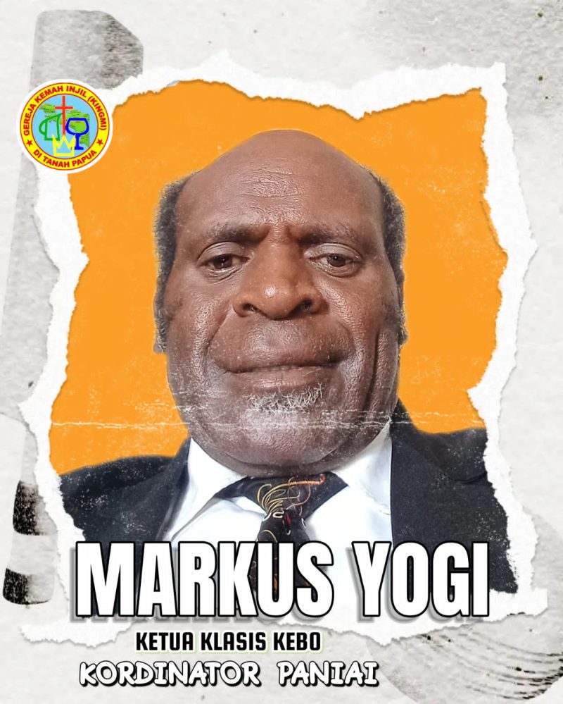 Ketua Klasis Kebo Markus Yogi, S.Th 