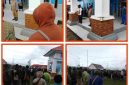 Sejumlah guru honorer Deiyai berkumpul usai pembagian honor, kecewa karena tak menerima hak mereka.