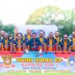 Club Dosa FC [Dogiyai Sayang] di lapangan bola Sebelum bertanding. 