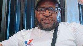 Plt. Ketua DPW Perindo Papua Tengah Philemon Keiya. 