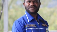 Melison Dogopia Ketua KNPI Kabupaten Deiyai, Papua Tengah. 