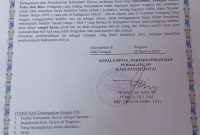 Surat edaran larangan menaikkan harga kebutuhan pokok yang dikeluarkan Kepala Dinas Perindag Kabupaten Deiyai, Burno Mote Adii, SE, kini terpampang di seluruh toko dan kios.