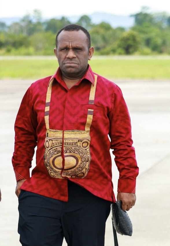 Ketua Asosiasi Bupati Papua Tengah, Melkianus Mote, saat menyampaikan harapan dukungan CSR PT Freeport Indonesia untuk pembangunan di delapan kabupaten Papua Tengah.