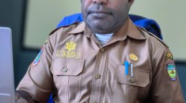 Kepala BKPSDM Deiyai, Yusak Adii, S.IP 