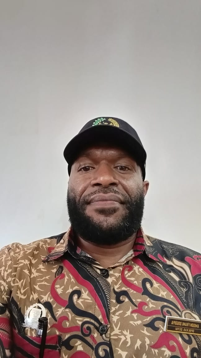 Wakil Ketua III DPRK Deiyai, Amison F. Dogopia