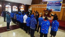 Pengurus PSW dan 28 Kepala Sekolah dan Pengelola Sekolah Wilayah YPPGI Kabupaten Deiyai resmi dilantik di Gereja Kingmi Antiokhia Waghete (15/10/2025).