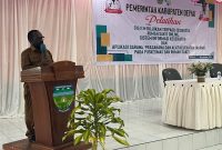 Bupati Deiyai, Melkianus Mote, S.T., secara resmi membuka pelatihan Sistem Rujukan Terpadu (Siarute) dan ASPAK yang diselenggarakan RSUD Pratama Deiyai, Selasa (18/11/2025).