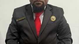 Ketua Fraksi Kelompok Khusus DPR Papua Tengah, Donatus Mote. 