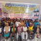 Pengurus Kordinator, klasis dan Organisasi sayap usai menyampaikan pernyataan sikap bersama di Kantor Kordinator Kingmi Deiyai Papua Tengah pada Sabtu, 29/11/2025.