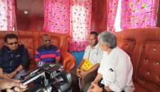 Tim BIG, Kepala DINAS DPMK dan Bupati saat dj wawancara pada 29/11/2025.