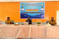 (5/12/2025) Kabag Hukum Setda Deiyai, Yeheskiel B Kotouki, SH., MH, memberikan materi dalam Sosialisasi Peraturan Perundang-undangan.