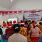 Keluarga besar Dharma Wanita Persatuan (DWP) Kabupaten Deiyai merayakan Natal bersama dengan penuh hikmat di Aula BKPSDM Deiyai. Dengan tema 