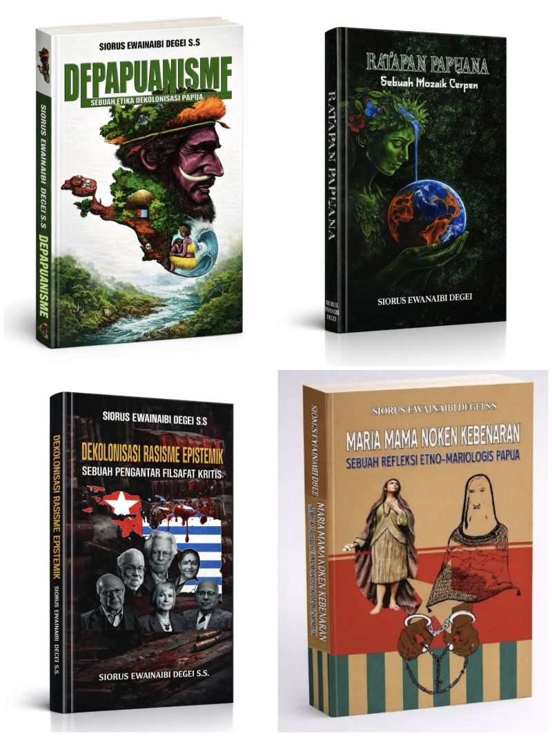 Empat Buku yang ditulis Siorus Ewainaibi Degei