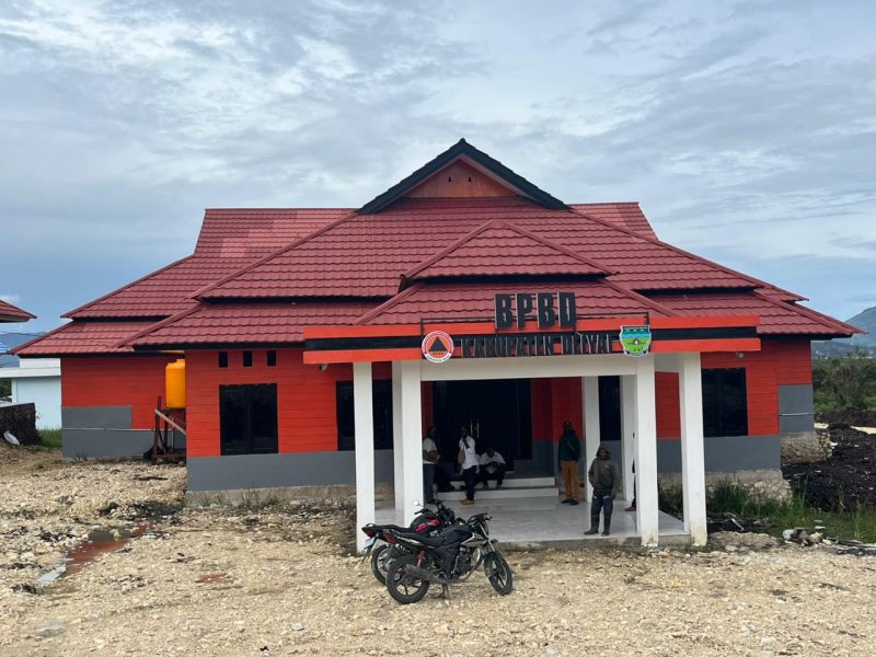Kantor BPBD salah satu kantor yang dibagikan oleh Bupati dalam Apel gabungan ASN dan Tenaga Kontrak pada Selasa, 23/2/2026.