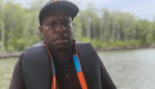 Ernest Kotouki, S.IP ketua Tim Harmonisasi konflik Antara Suku Mee dan Kamoro di Kapiraya dari Deiyai.