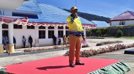 Pemerintah Kabupaten Deiyai resmi melepas punggawa Persidei FC untuk berlaga di Liga 4 Indonesia - Piala Gubernur Papua Tengah