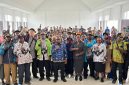 Foto bersama usai Rapat Evaluasi dan Sosialisasi Kebijakan Pendidikan Tahun 2026 yang digelar Dinas Pendidikan Kabupaten Deiyai di Aula BKPSDM Kabupaten Deiyai, Kamis (7/5/2026). 
