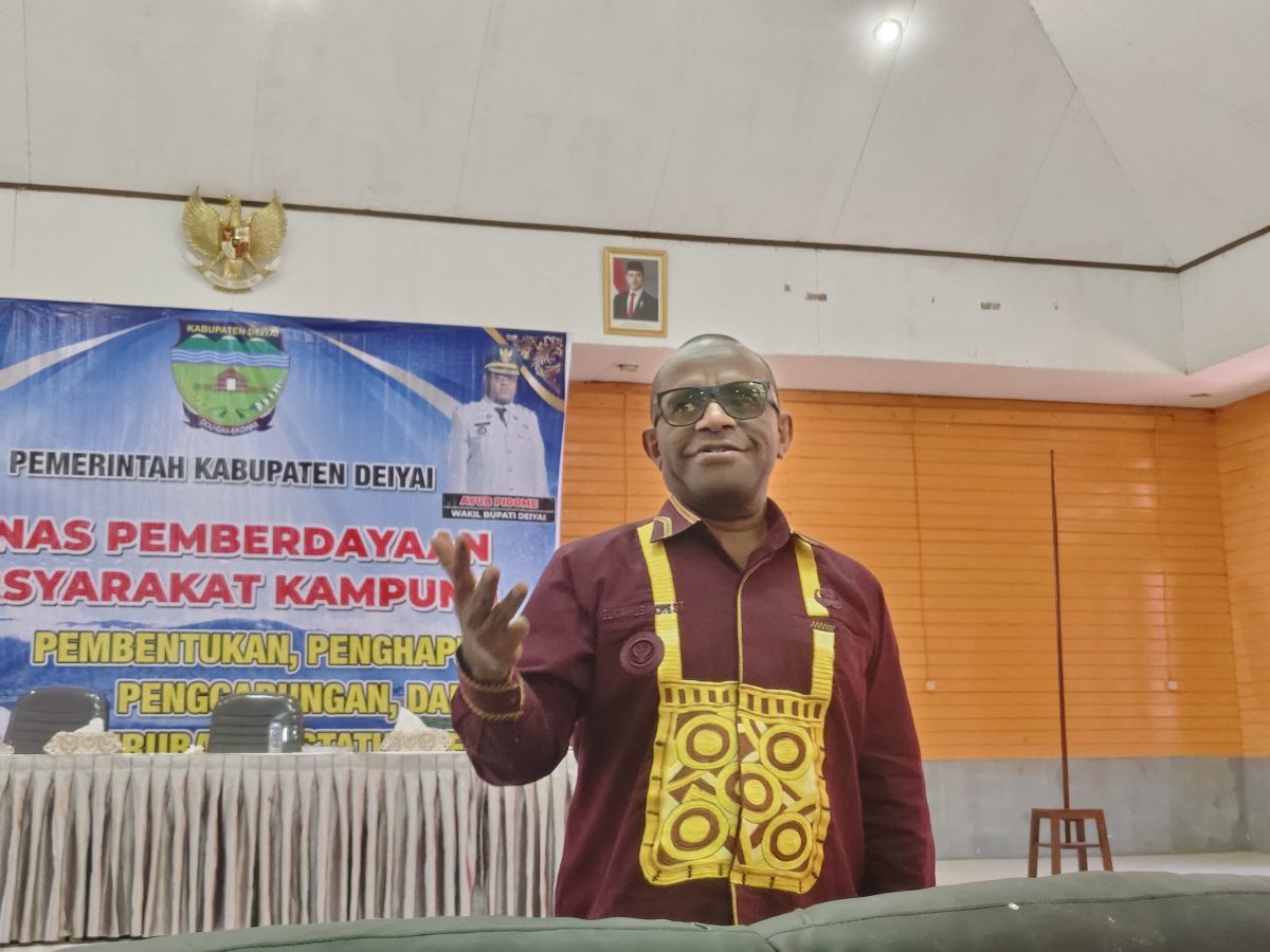 Bupati Deiyai Melkianus Mote, ST