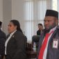 Donatus Mote dan sejumlah anggota DPRP PT dalam suatu acara resmi. 