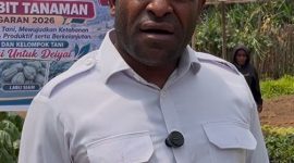 Kepala Dinas Ketahanan Pangan Kabupaten Deiyai, Mando Mote, S.IP.