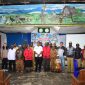 Usai kegiatan kepala DPMK staf dan Kader PKK dari 67 kampung di Kabupaten Deiyai mengikuti Pelatihan Peningkatan Kapasitas Kader PKK di Aula Katolik Paroki Waghete, Rabu (23/9/2026).