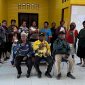 Kepala Dinas dan Sekretaris serta Ketua DWP Unsur Pelaksana Dinas Tenaga Kerja Kabupaten Deiyai, Ny. Yulince Giyai Kotouki, bersama anggota usai pertemuan perdana dan pengukuran baju seragam DWP di Kantor Disnaker Deiyai, Waghete, Jumat (2/10/2026).